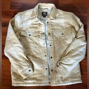 Brand new checked blouse jacket lined with imitation fur Urban Planet